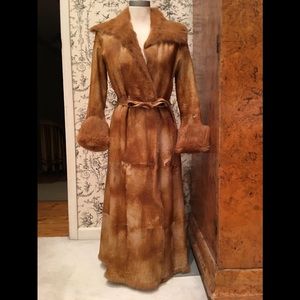 Woman’s Fur/Leather Reversible  Coat